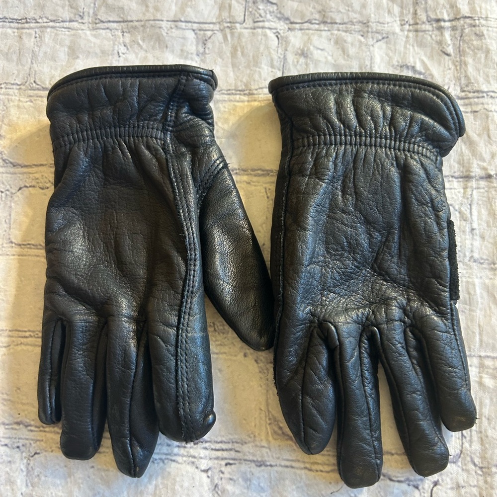 GOODFELLOW & CO BLACK LEATHER RUGGED STYLE MENS GLOVES SIZE SMALL TARGET (2019)